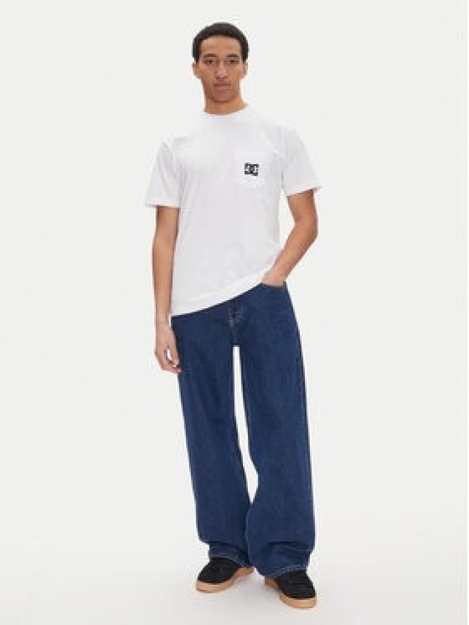 DC Shoes T-Shirt ADYZT05377 Biały Regular Fit