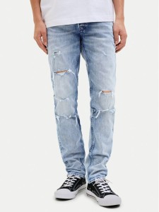 Jack & Jones Jeansy Glenn 12261699 Niebieski Slim Fit