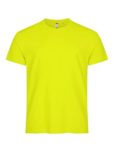clique Basic-T — męski T-shirt, dopasowany krój, bawełna – visibility green
