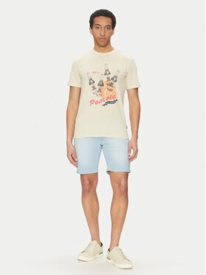 Blend Szorty jeansowe 20718125 Niebieski Regular Fit