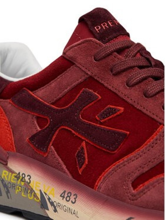 Premiata Sneakersy MICK VAR 7862 Czerwony