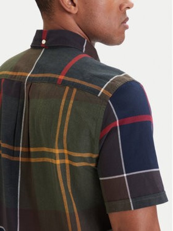 Barbour Koszula Douglas MSH5077TN11 Zielony ciemny Regular Fit