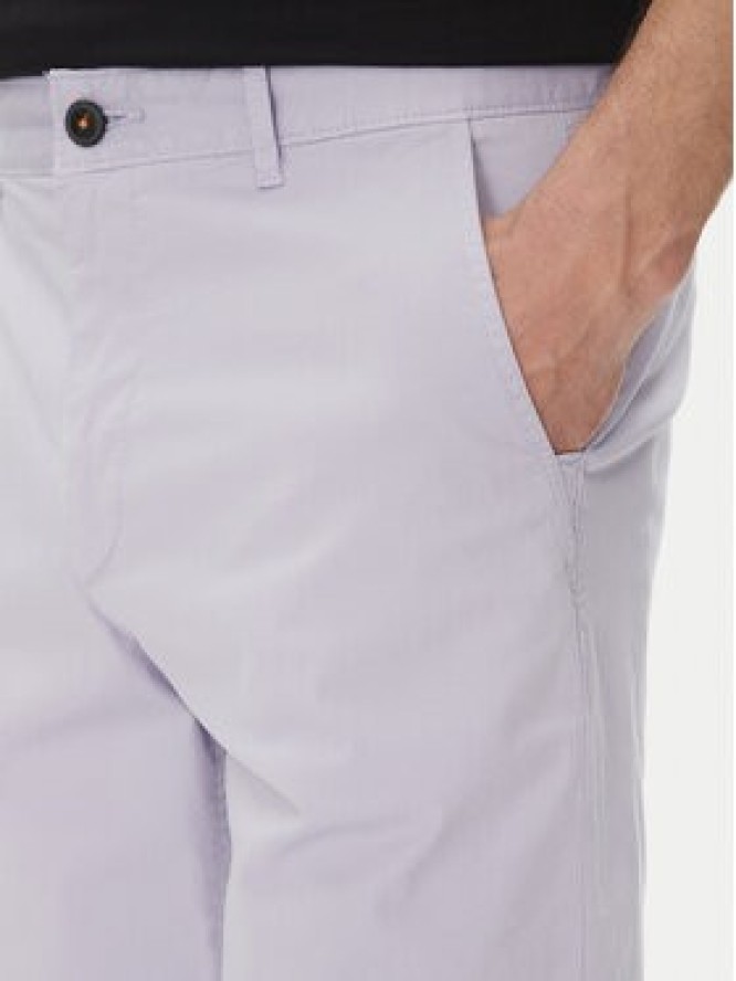 BOSS Szorty materiałowe Chino-Slim-Shorts 50536723 Fioletowy Regular Fit