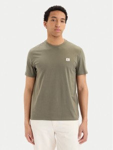 Calvin Klein Jeans T-Shirt LV04RC272G Zielony ciemny Regular Fit