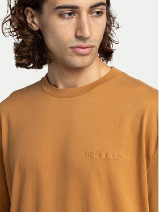 Quiksilver T-Shirt Salt Water EQYZT08204 Brązowy Regular Fit