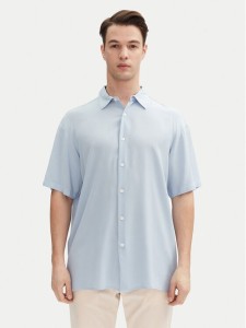 Jack & Jones Koszula Joshua 12271078 Błękitny Relaxed Fit