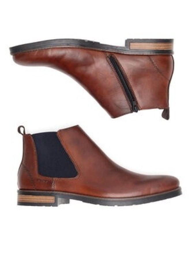 Rieker Botki 14653-24 Brązowy