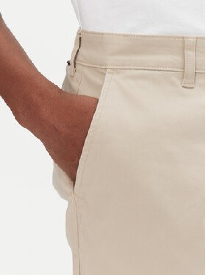 Lee Szorty materiałowe 112349200 Beżowy Regular Fit