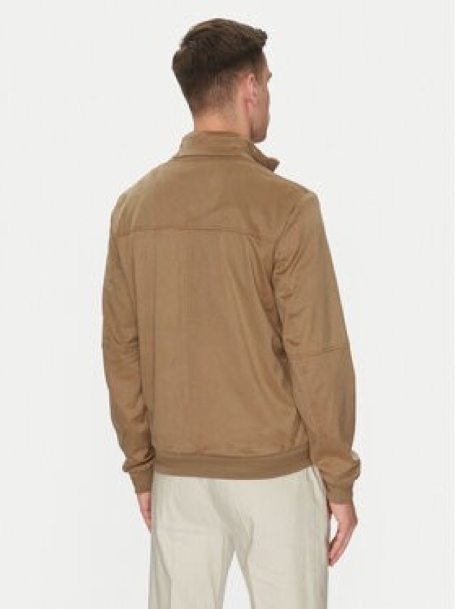 Geox Kurtka z imitacji skóry Blainey M5520P T3196 F5265 Beżowy Regular Fit