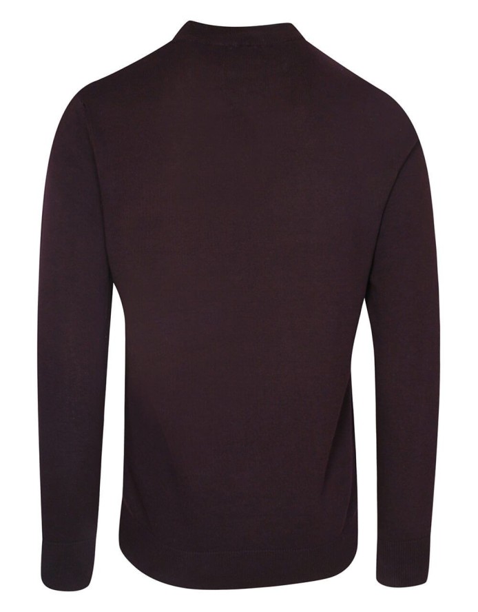 Zestaw 3 Półgolfów - Brave Soul - Granat, Bordo, Popiel