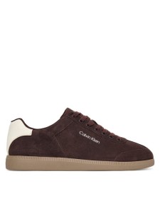 Calvin Klein Sneakersy Low Cupsole Laceup Su HM0HM01946 Bordowy