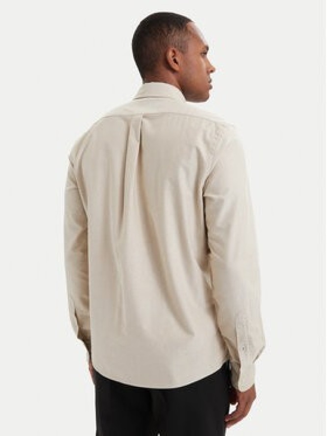 BOSS Koszula H-Liam 50566988 Beżowy Regular Fit