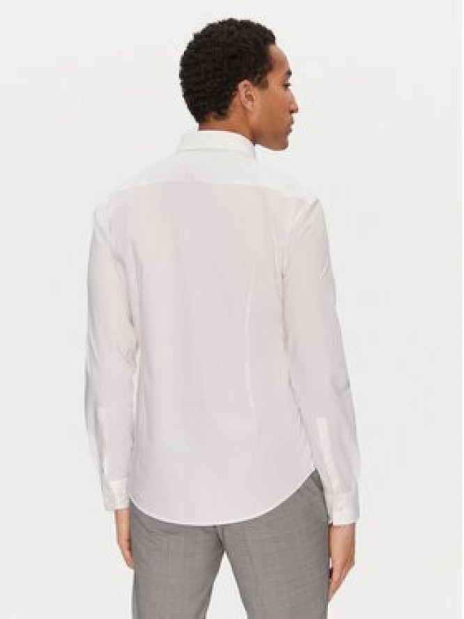HUGO Koszula Ermo 50505315 Biały Slim Fit