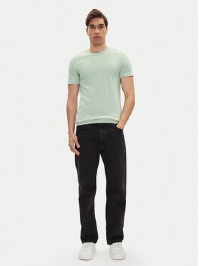 Mustang T-Shirt Allen 1016486 Zielony Slim Fit