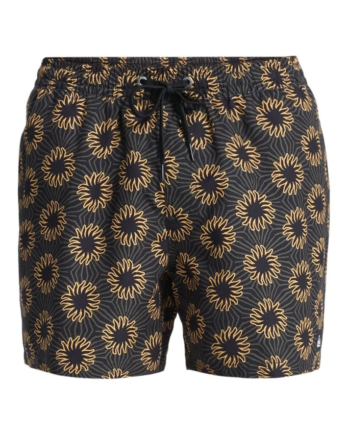 Szorty kąpielowe dla Mężczyzn EVERYDAY PRINTED VOLLEY 15" Brązowy