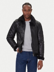 Guess Kożuch M5BL28 W2310 Czarny Regular Fit