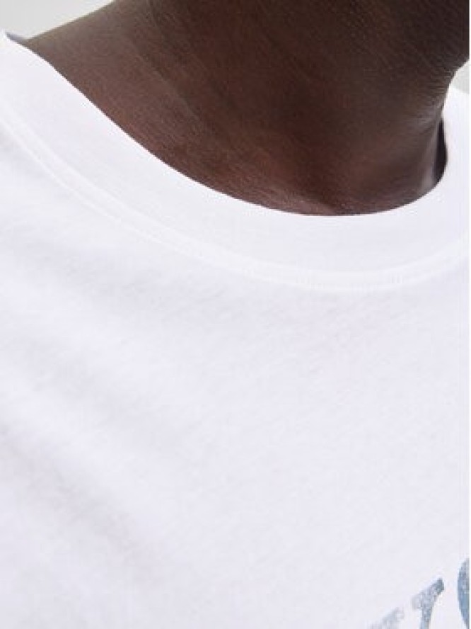 Jack & Jones T-Shirt Evin 12290173 Biały Regular Fit