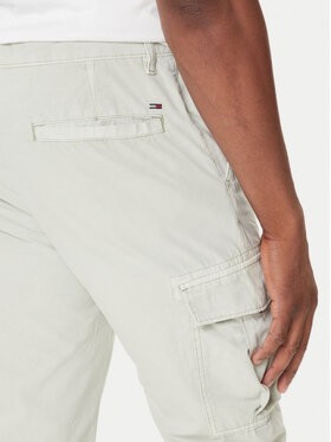 Tommy Jeans Joggery Austin DM0DM21791 Zielony Slim Fit