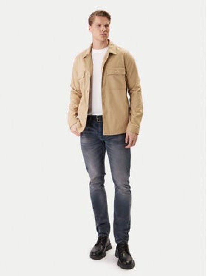 HUGO Koszula Epoldo 50545383 Beżowy Oversize