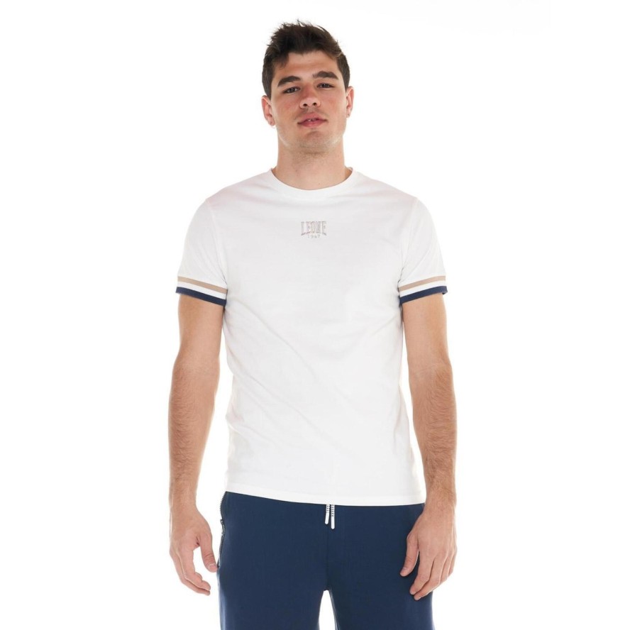 Męska koszulka w odcieniach ziemi