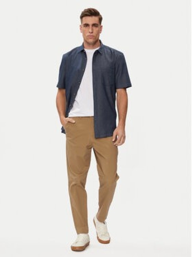 Mustang Koszula Darien 1014772 Niebieski Regular Fit