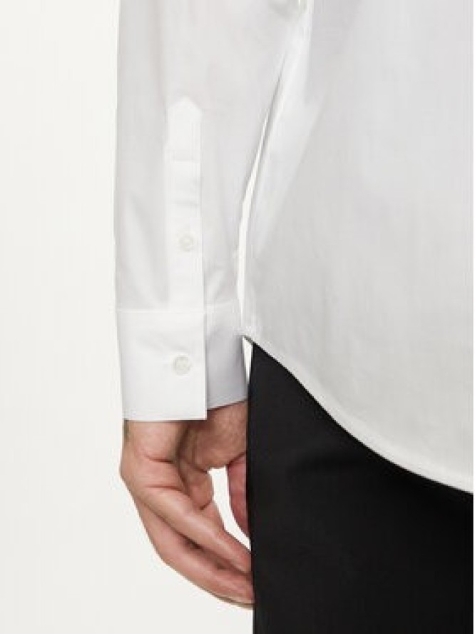 KARL LAGERFELD Koszula 605947 544671 Biały Regular Fit