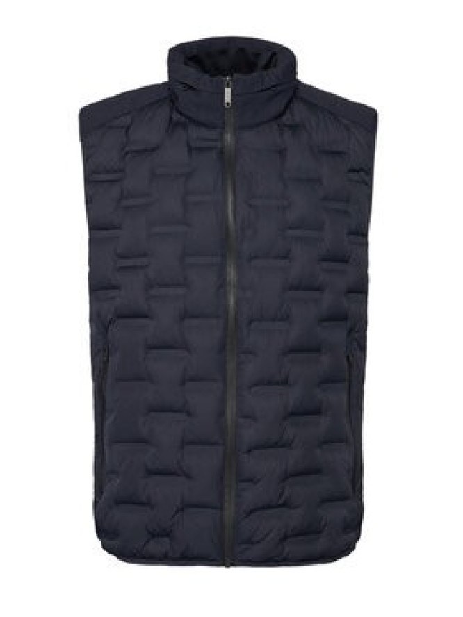 Bugatti Bezrękawnik 875100 81052 D Granatowy Regular Fit