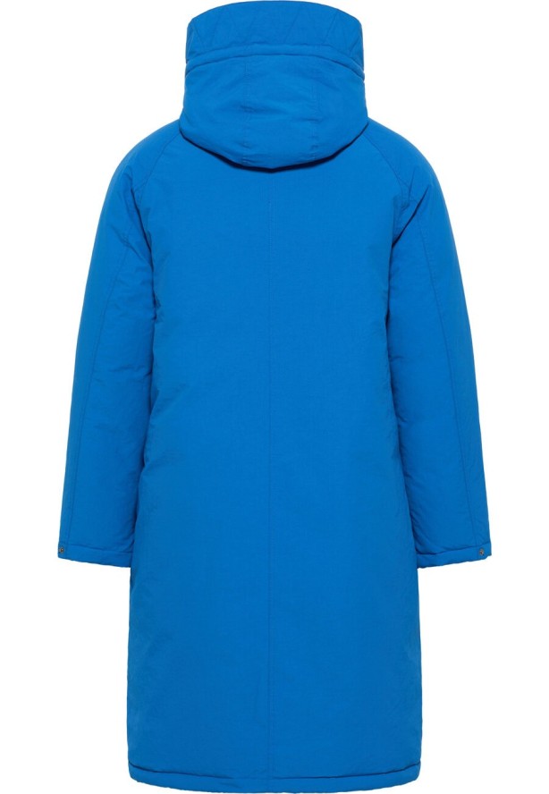 MUSTANG LONG PARKA MĘSKA KURTKA ZIMOWA CIEPŁA NA ZIME SNORKEL BLUE 1014472 5337