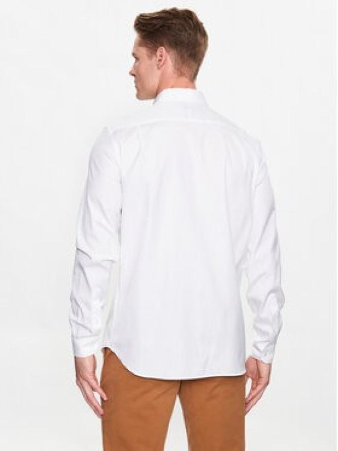 Lacoste Koszula CH2933 Biały Regular Fit
