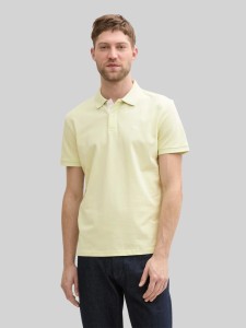 Męska Koszulka Polo Tom Tailor Basic Polo Lime Cream Green 1031006 29078