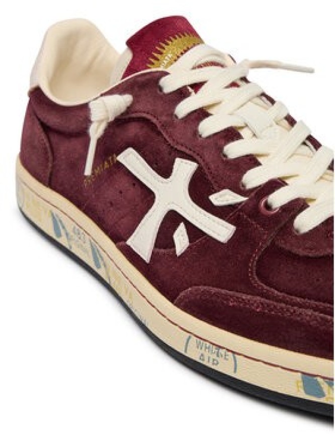 Premiata Sneakersy BSKT CLAY VAR 7707 Bordowy
