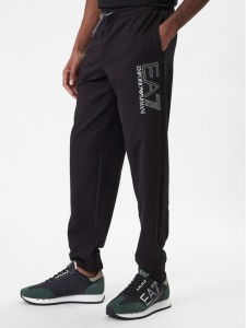 EA7 Emporio Armani Spodnie dresowe 7M001316 AF13512 UC001 Czarny Regular Fit