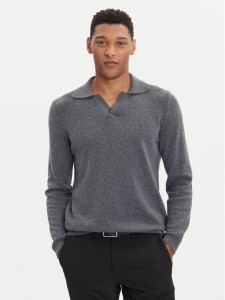 Marc O'Polo Sweter 529 5144 60150 Szary Regular Fit