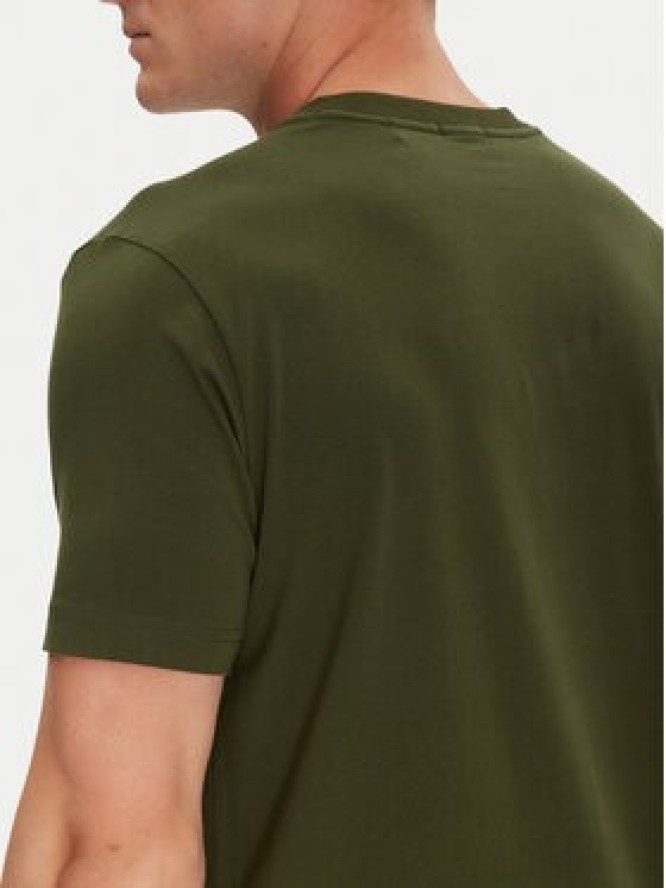 BOSS T-Shirt 50506373 Zielony Regular Fit