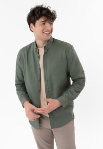 Koszula lniana z wiskozą K-VINCES