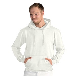 Męska Gładka Bluza Sportowa Przez Głowę Kaptur