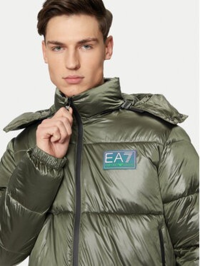 EA7 Emporio Armani Kurtka zimowa 6DPB71 PN2MZ 1846 Zielony Regular Fit