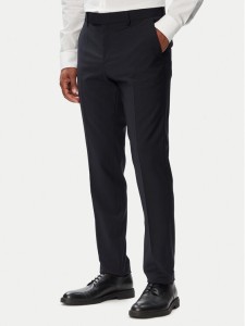 BOSS Spodnie garniturowe H-George-263 50567486 Granatowy Slim Fit