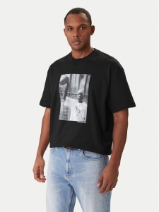 Guess Jeans T-Shirt M5BI3K K8FQ4 Czarny Regular Fit