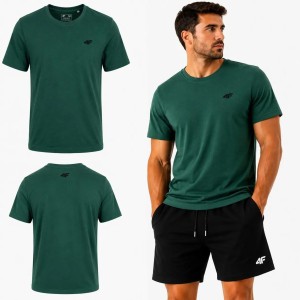 T-SHIRT MĘSKI 4F KOSZULKA BAWEŁNIA KOLEKCJA LIMITOWANA M3948 SS26