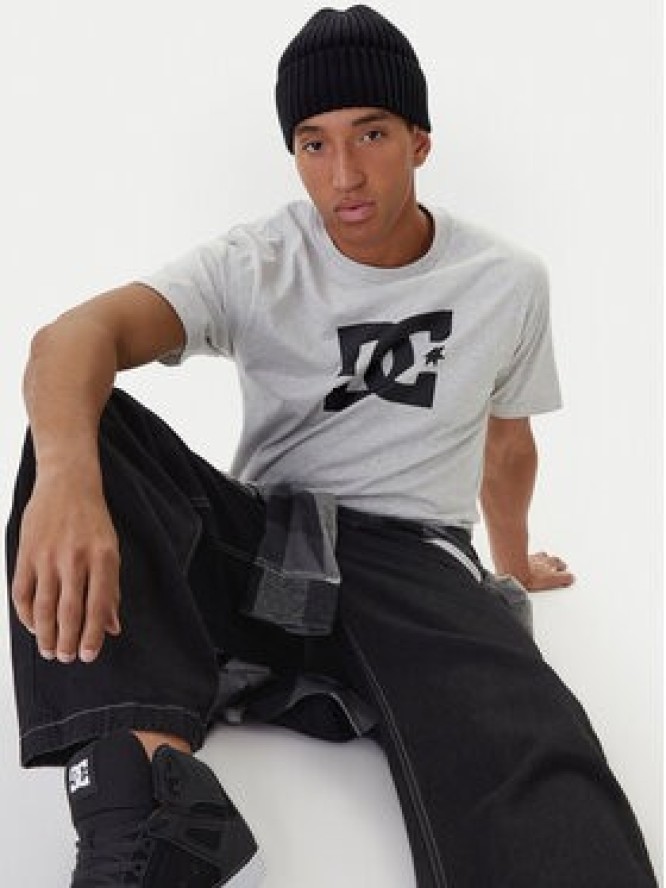 DC Shoes T-Shirt Star ADYZT05373 Szary Regular Fit
