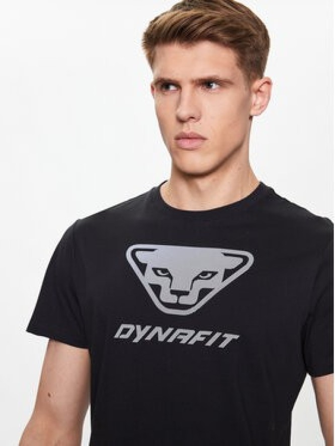Dynafit T-Shirt Graphic 08-70998 Czarny Regular Fit