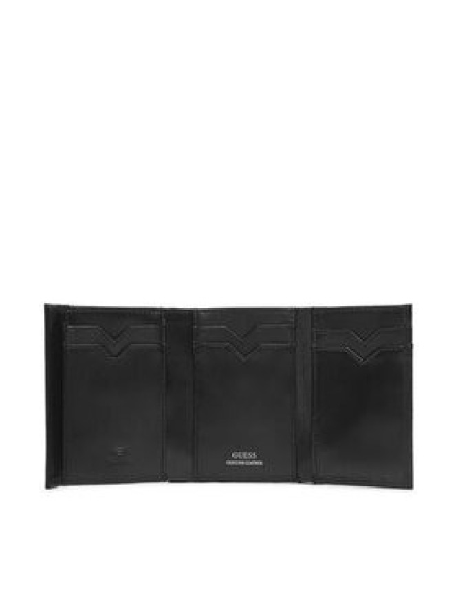 Guess Portfel SMMTSL LEA65 Czarny
