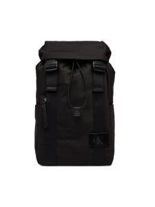 Calvin Klein Plecak Canvas Mix Backpack LV04D3364G Czarny