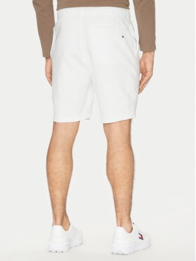 Tommy Hilfiger Szorty sportowe Small Logo MW0MW38698 Biały Regular Fit