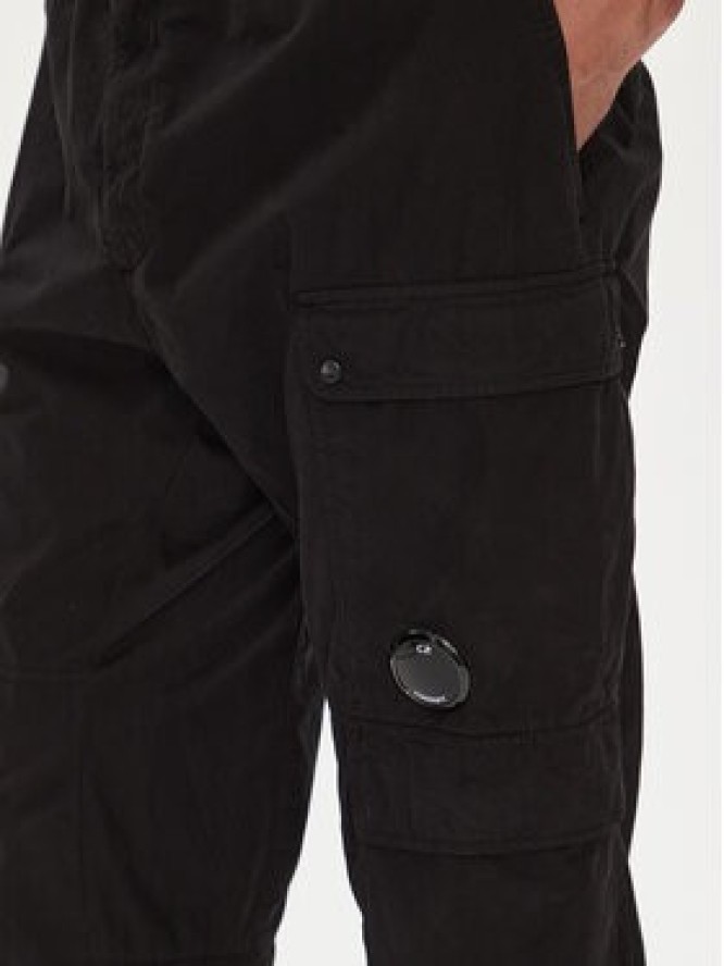 C.P. Company Spodnie materiałowe 19CMPA173A110324G Czarny Regular Fit