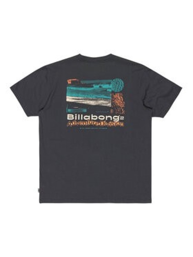 Billabong T-Shirt Tidal Research EBYZT00386 Granatowy Regular Fit