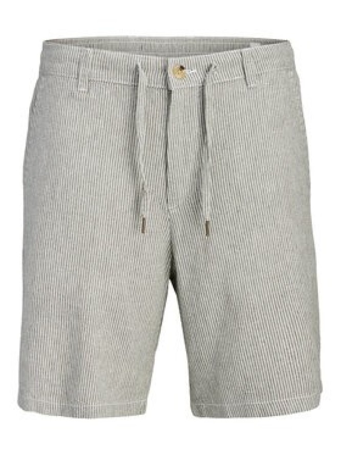 Jack & Jones Szorty materiałowe Ace Mykonos 12269376 Écru Regular Fit