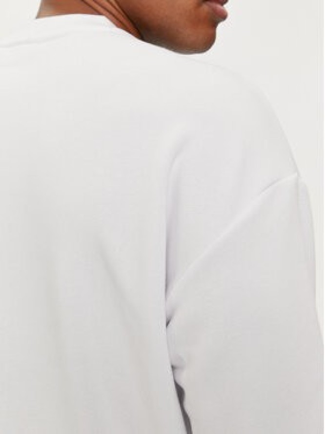 Calvin Klein Bluza Nano Logo K10K112870 Biały Regular Fit