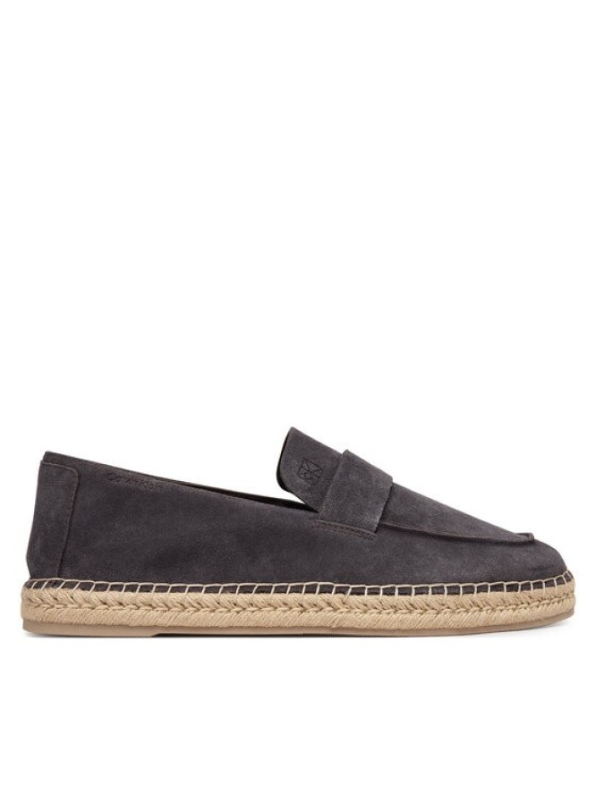 Calvin Klein Espadryle Espadrille Loafer Band Su HM0HM02072 Szary
